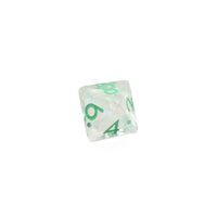 Frosted Meadow - 7 Piece DnD Dice Set | Acrylic RPG Gaming Dice
