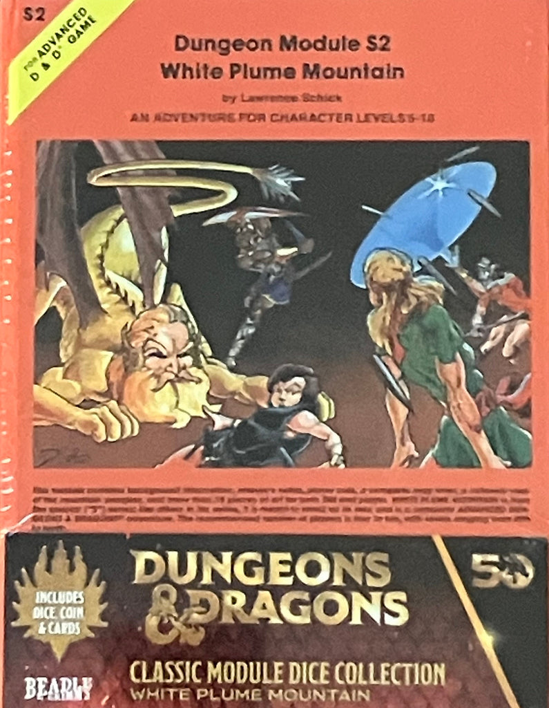 Classic Module Dice Collection: White Plume Mountain – Open Gaming Store