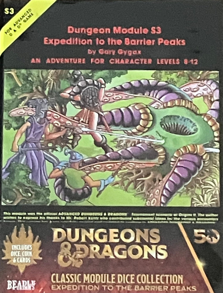 Classic Module Dice Collection: Expedition to the Barrier Peaks – Open ...
