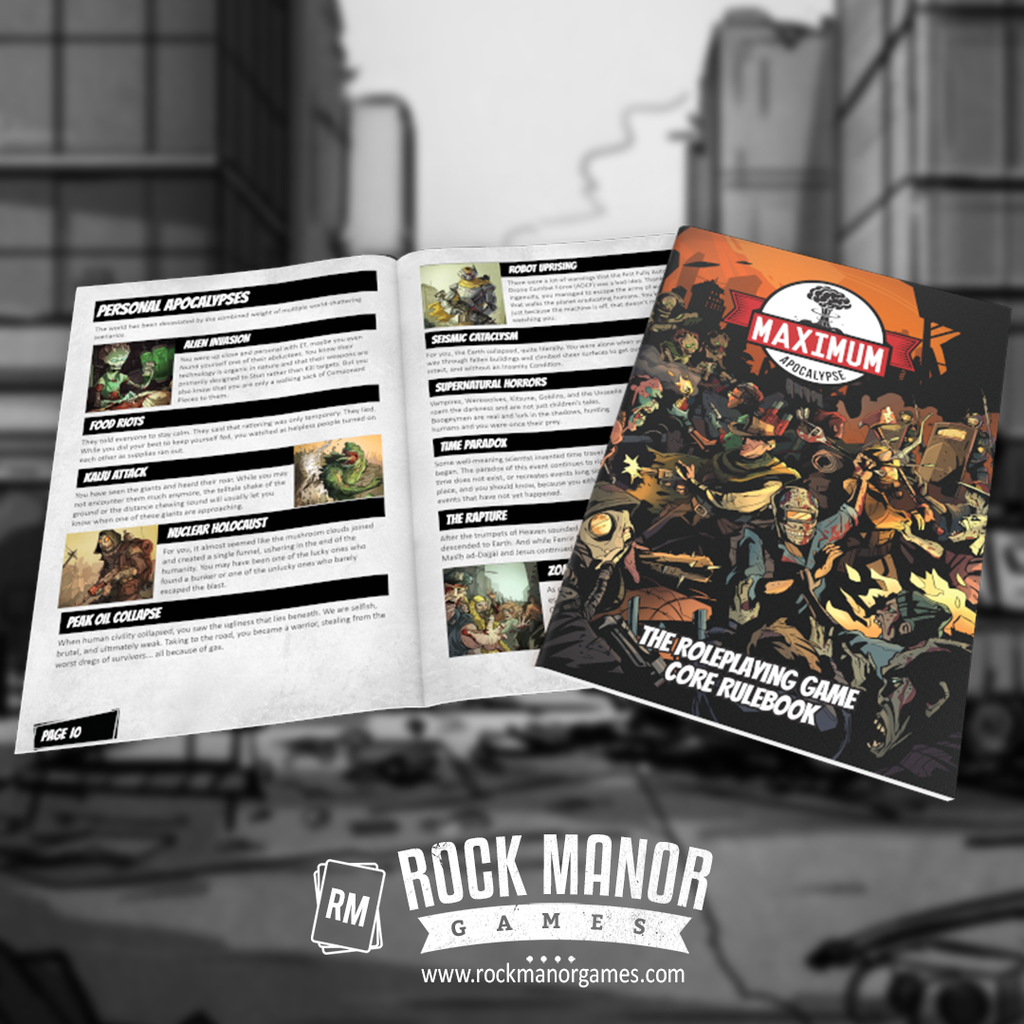 Maximum Apocalypse RPG: Core Book – Open Gaming Store