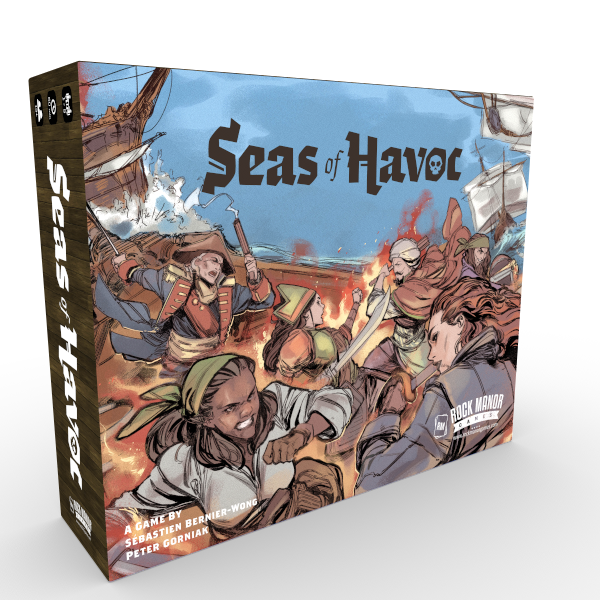Seas of Havoc: Captain's Deluxe Edition (Naval Skirmish Game)