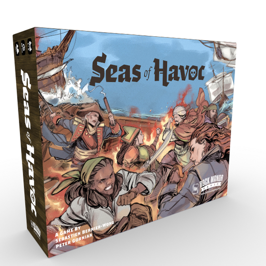 Seas of Havoc: Captain's Deluxe Edition (Naval Skirmish Game)