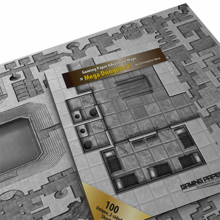 GGP6120 Mega Dungeon 1 Adventure Maps