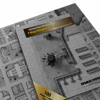 GGP6123 Mega Dungeon 4 Rooftops and Alleyways Gaming Paper Products