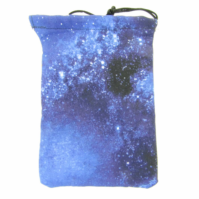 GHGCB1002 Night Sky Cotton Gamer Dice Bag (5in x 7in) Gallant Hands