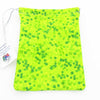 GHGCB1018 Lime Spash Cotton Gamers Dice Bag (5in x 7in) Gallant Hands