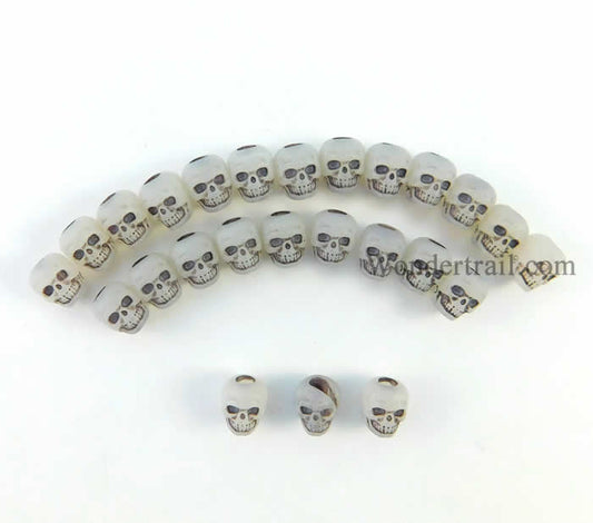 GHGSC2303 Glow-in-the-Dark Skull Counters 1 Pack of 25