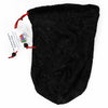GHGVB4012 Black Ninja Velvet Dice Bag 7inx5in Drawstring