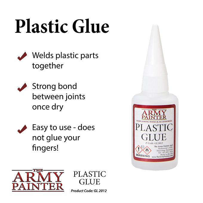 Army Painter Plastic Glue – Polystyrene Cement for Miniature Assembly