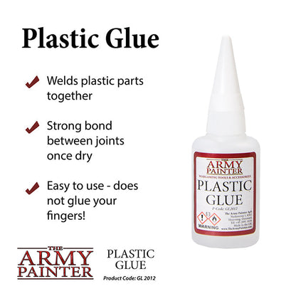 Army Painter Plastic Glue – Polystyrene Cement for Miniature Assembly