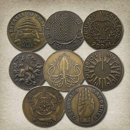 Set of Eight Houses - Half-Dragons