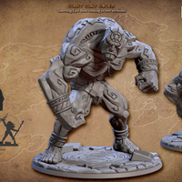 Giant Clay Golem Miniature