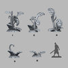 3D Printed Fantastic Plants and Rocks Giant Tropical Plants 28mm - 32mm D&D Wargaming