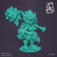 Tora, Goblin Barbarian