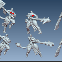 The Goblin Tribe Set 2 – (32mm scale, SFW/NSFW)