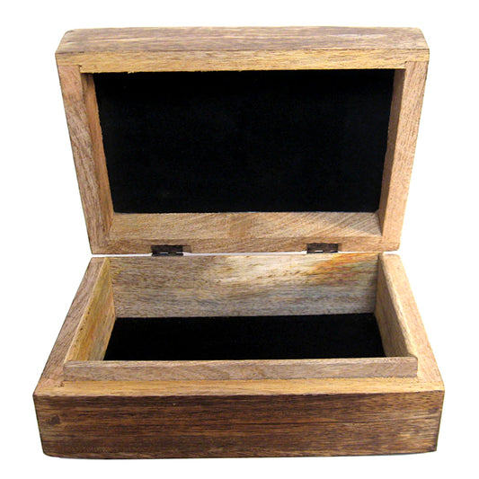 Mango Wood Box - Goddess 7" x 5"