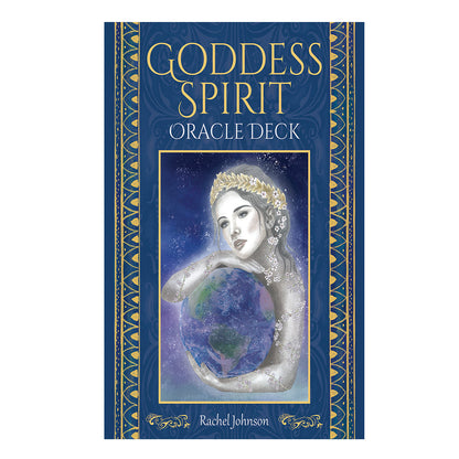 Goddess Spirit Oracle Deck – 44-Card Elemental & Lunar Oracle Set
