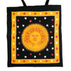 Golden Sun & Moon Tote Bag 18x18"