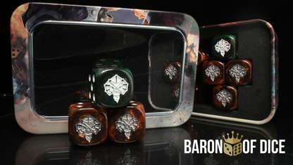 Warmachine: Orgoth, Graveborn Official Dice Set