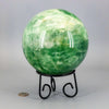 Green Fluorite Crystal Sphere for Clarity & Heart Chakra