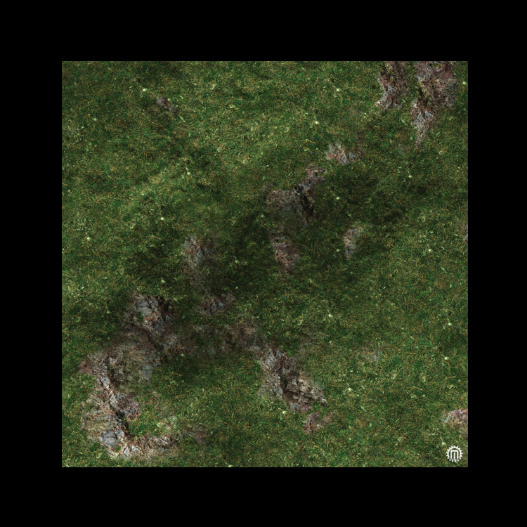 Mats by Mars: Green Hills Tabletop Wargaming Play Mat - Premium Gaming Surface