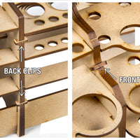 Modular Paint Rack - 35mm Straight