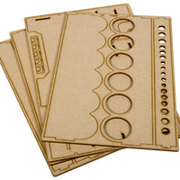 Modular Paint Rack - 35mm Straight