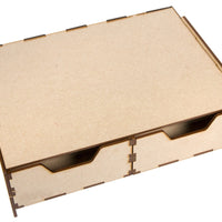 Modular Paint Rack - Drawer Double