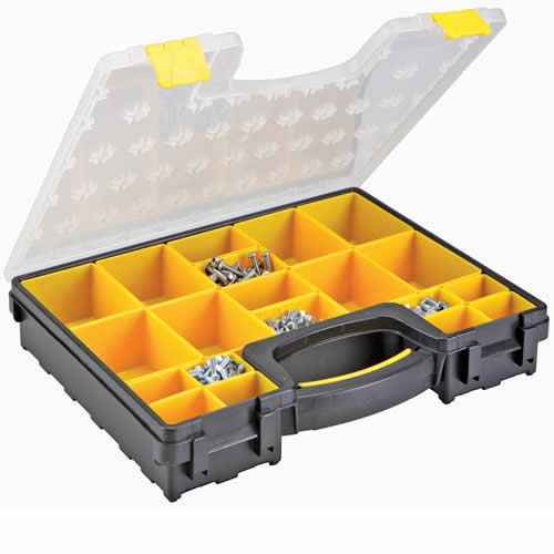 HFT93928 20 Bin Portable Parts Storage Case