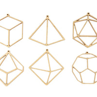 Holiday Ornaments - Dice (6)