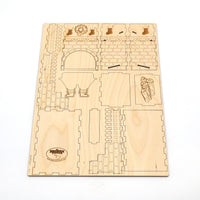 Holiday Dice Tower - Stuck Santa