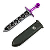 Grim Dagger Dice Case with sheath cover - Choose a color (Dice not included)