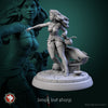 Halfling Thieves Set – Halfling Female Rogues Miniatures & Bust