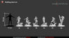 Halfling Thieves Set – Halfling Female Rogues Miniatures & Bust