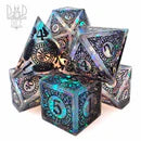 Halls of Asgard (Handmade) - 7 Dice Set
