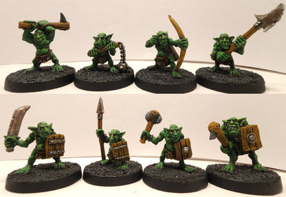 Heartbreaker Fantasy Armies - Kev Adams 31 Goblin Army (unpainted resin)