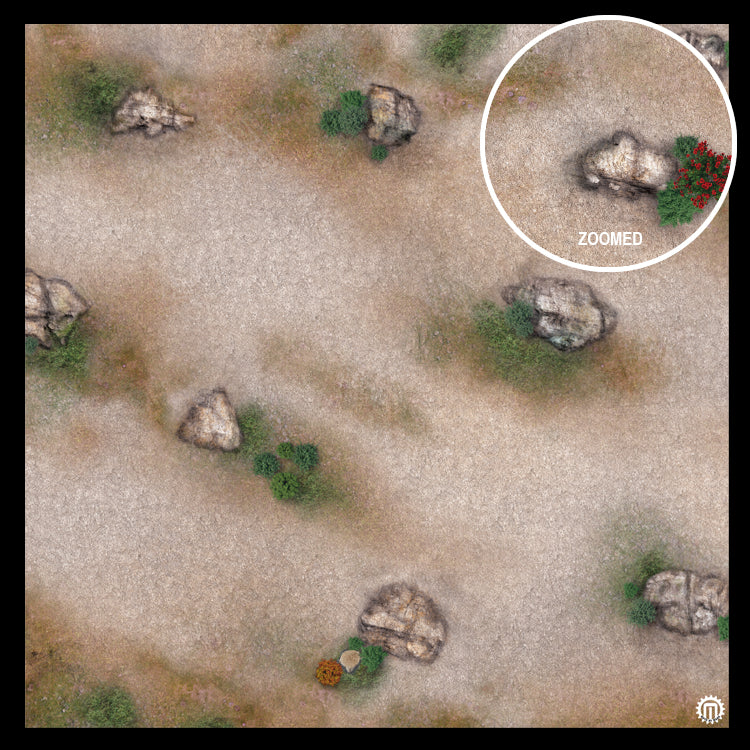 Mats by Mars: Hellenic Plateau Tabletop Wargaming Play Mat