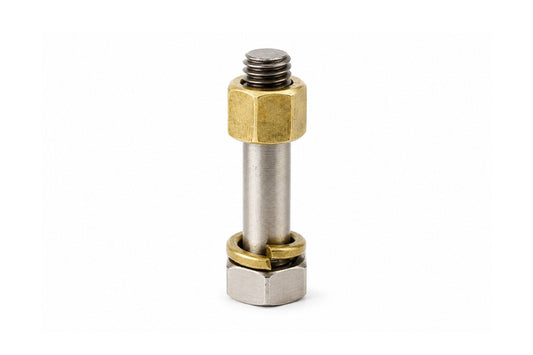 Hexed Bolt – Metal Nut & Ring Trick Puzzle, Mechanical Brain Teaser