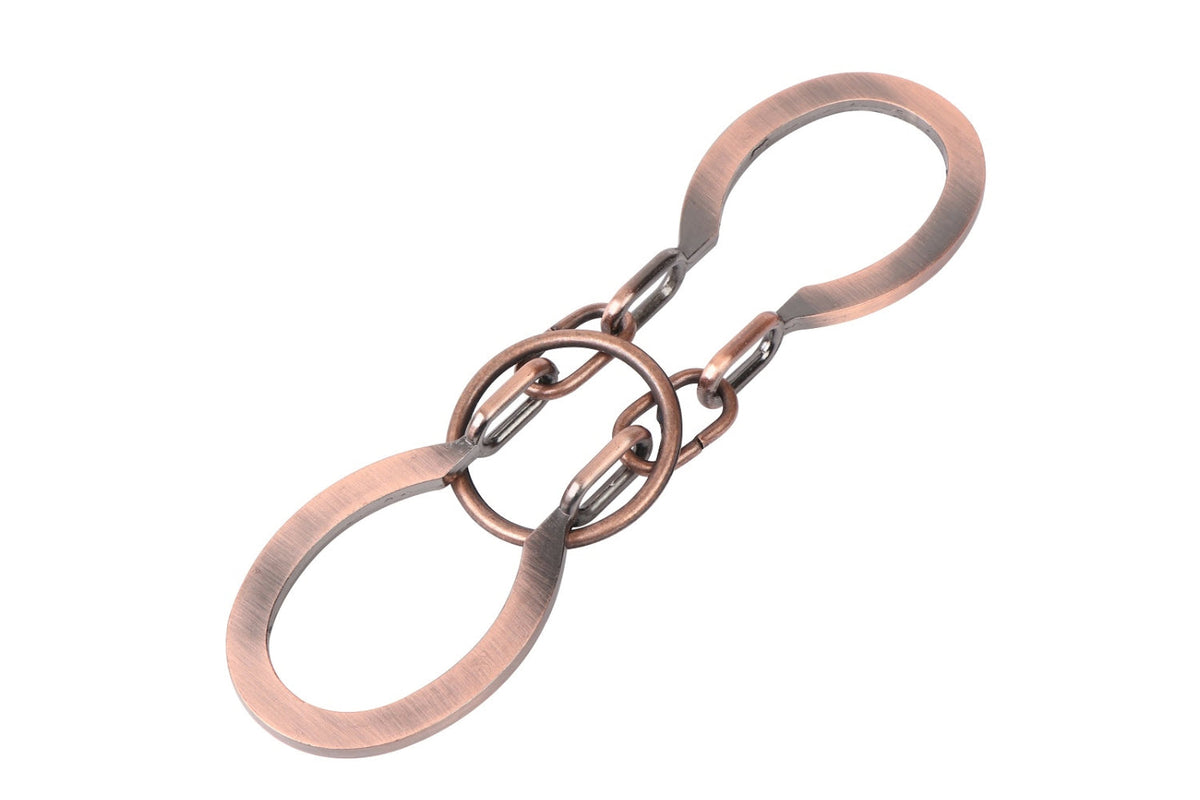 Horseshoe Puzzle – Brass Metal Ring Disentanglement & Reassembly Brain Teaser