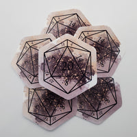 Hunter's Mark Nat 20 D20 Sticker