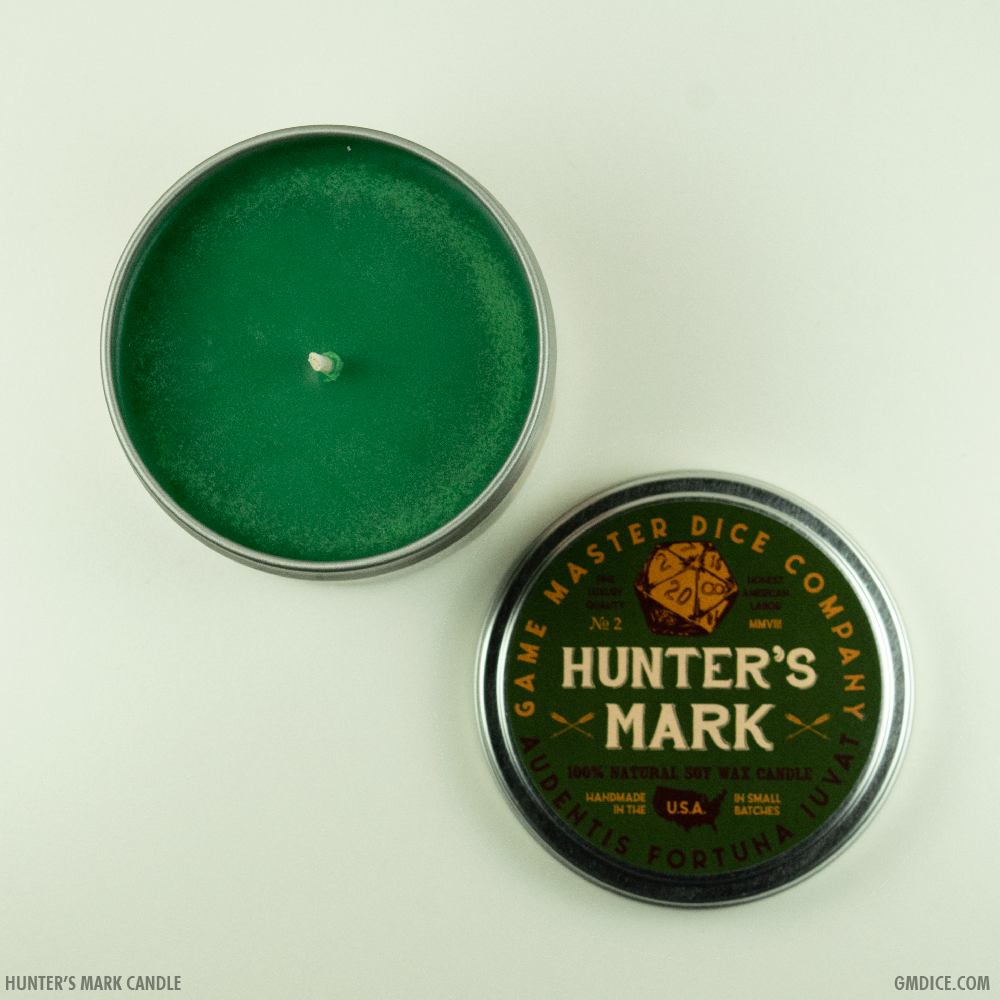 Hunter's Mark Gaming Candle