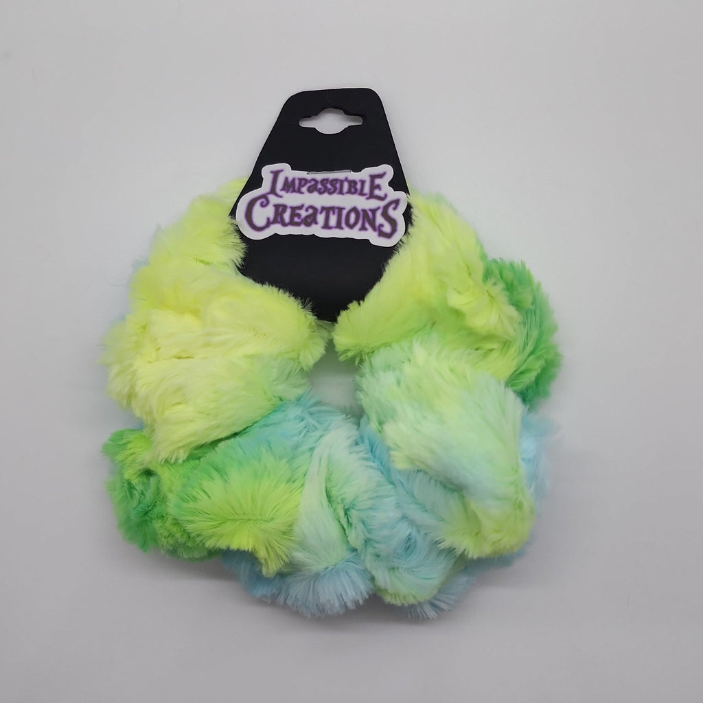 Hypnotic Pattern Minky Scrunchie