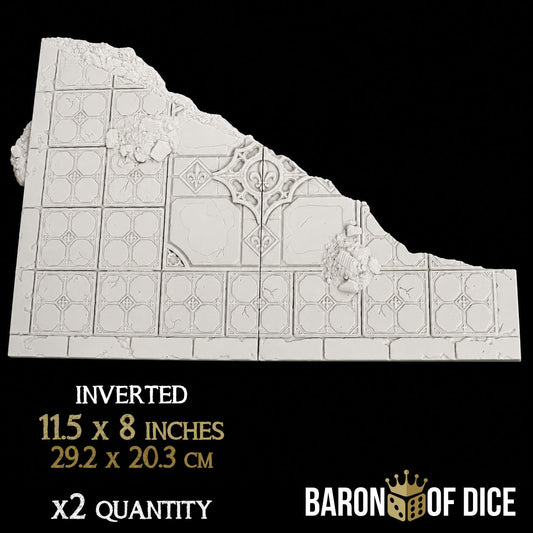 Cathedral of the Martyrs | 11e Terrain Template Set | Shipping Excluded