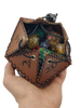 D20 Dice Bag - Die of Holding PU Leather RPG Dice Pouch for DND