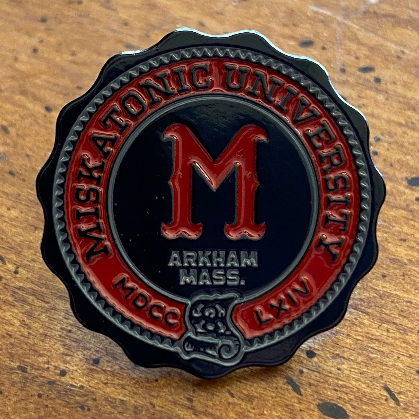 Miskatonic University Pin