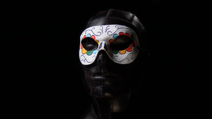 4-Pack Leather Masquerade Mask Printable Pattern Bundle
