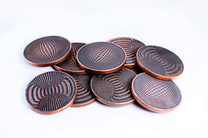 Optical Illusion Worry Coin