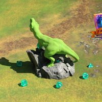 T-Rex 3D Printed Dice Tower – Fate's End Collection by Kim Bolt - Unleash Prehistoric Power!