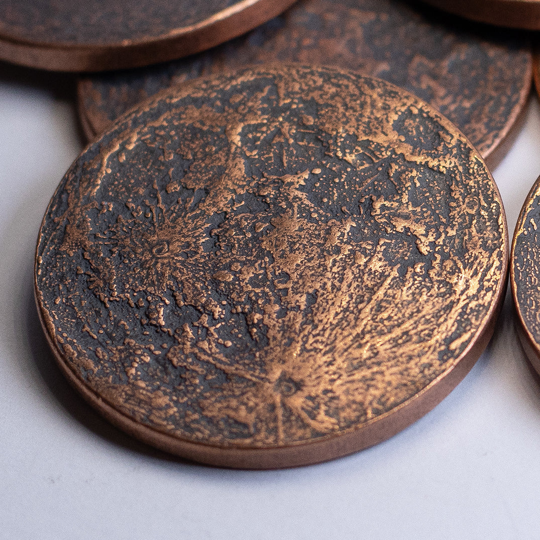 Copper Super Blood Moon Coin - Large 1.5 in
