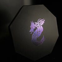 Color Shift Dice Tray Lid - Celtic Knot Dragon Design